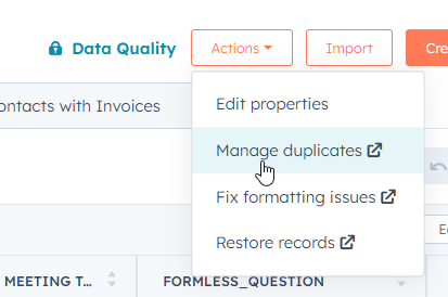 Manage Duplicates 2